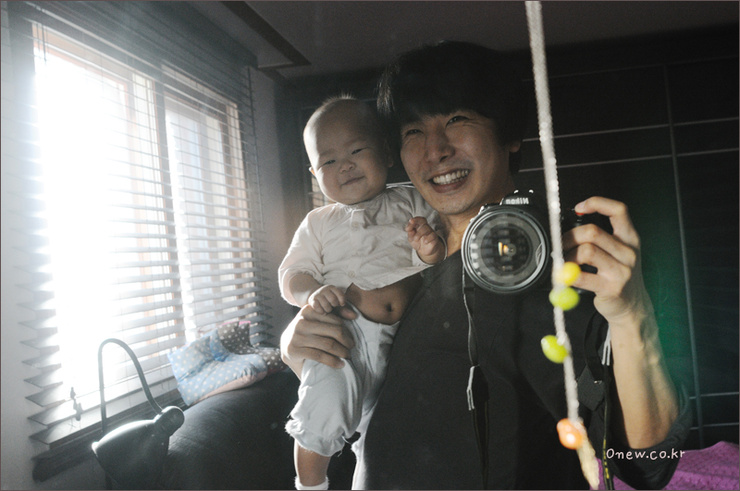 아빠와 온유