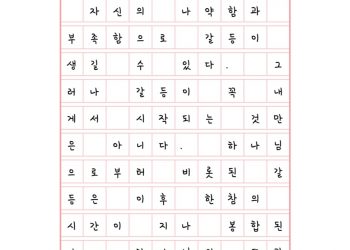 갈등과 문제의 결과